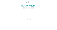 Desktop Screenshot of immobilien-gamper.com